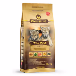 Wolfsblut wb784660, Chiot, Toutes races, Canard, Pomme de terre, 12,5 kg, Sans gluten
