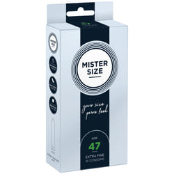 MISTER SIZE 47 10 pièce(s) Lisse