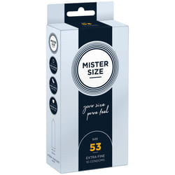 MISTER SIZE 53 10 pièce(s) Lisse