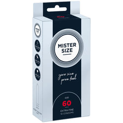 MISTER SIZE 60 10 pièce(s) Lisse