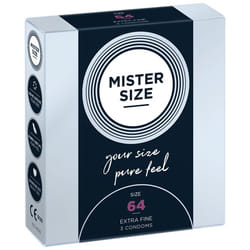 MISTER SIZE 64 3 pièce(s) Lisse