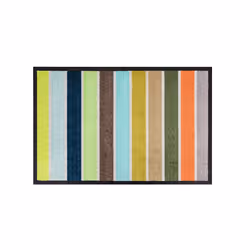 REMEMBER Andante, Paillasson supérieur, Intérieur &amp; extérieur, Rectangulaire, Multicolore, Motif, Nylon