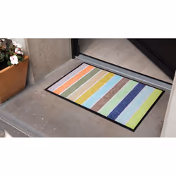 REMEMBER Andante Paillasson supérieur Intérieur & extérieur Rectangulaire Multicolore