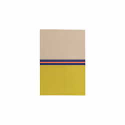 REMEMBER Ginger plaid 130 x 180 cm Coton Bleu, Naturel, Orange, Jaune