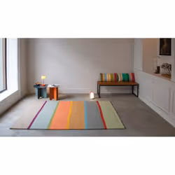 REMEMBER Cambridge Intérieure Tapis Rectangle Laine Multicolore