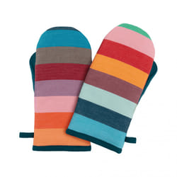 REMEMBER Oven mitts No. 2, set of 2 Gants de four 2 pièce(s) Multicolore Coton, Polyester