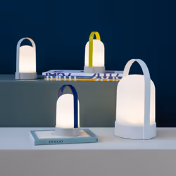 REMEMBER LU31 lampe de table LED Beige, Bleu, Jaune