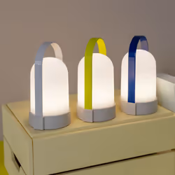 REMEMBER LU31 lampe de table LED Beige, Bleu, Jaune