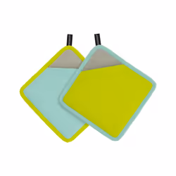 REMEMBER Lemon, Manique, Bleu, Vert, Gris, Coton, 40 °C, 185 mm, 185 mm