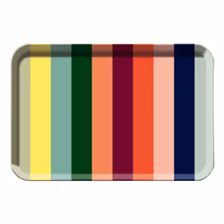 REMEMBER Lorenzo, Plateau de service classique, Rectangle, Mélamine, Multicolore, 330 mm, 225 mm
