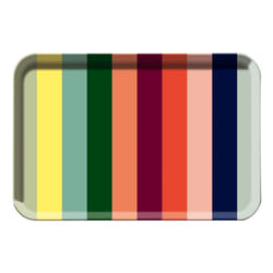 REMEMBER Lorenzo Plateau de service classique Rectangle Multicolore