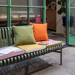 REMEMBER KI11 Gris, Orange, Rose Coussin de chaise