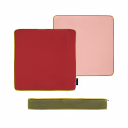 REMEMBER KI14, Coussin de chaise, mousse, Universel, Polyester, Vert, Rose, Rose, Rectangle