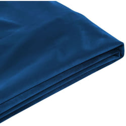 Beliani - Revêtement Cadre de Lit en Velours Bleu Foncé 160 x 200 cm pour Style Glamour ou Classique