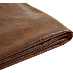 Beliani - Revêtement Cadre de Lit en Cuir pu Marron 180 x 200 cm pour Style Glamour ou Classique