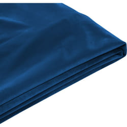 Beliani - Revêtement Cadre de Lit en Velours Bleu Foncé 180 x 200 cm pour Style Glamour ou Classique