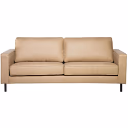 Canapé beige 3 places au style moderne. Ce canapé 3 places au style contemporain sera parfait pour tout type d'intérieur ! Il ...