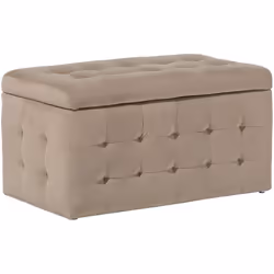 Ottoman multifonction en forme rectangulaire. Ce pouf est une pièce d'apparat qui enrichira n'importe quel intérieur. Il est  ...