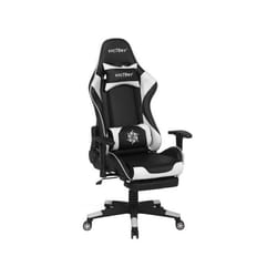 Siège de gamer noir et blanc VICTORY