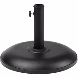 Socle pour parasol de jardin au design minimaliste. Une base de parasol fonctionnelle qui complète les jardins et les terrass ...