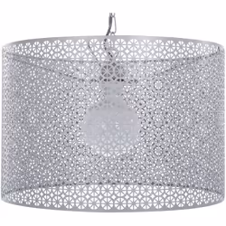 Lampe suspension fantaisie en forme de flocon de neige. L'abat-jour original de la lampe suspension en forme ronde procure un ...