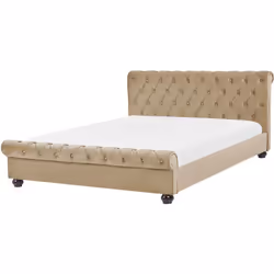 Lit deux places au style Victorien. Rehaussez votre chambre à coucher avec ce lit de luxe unique. Une élégante tête de lit en ...