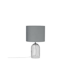 Beliani - Lampe à poser en verre transparent/gris DEVOLL