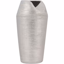 Vase haut décoratif argenté. Grand et exceptionnellement robuste, ce vase à fleurs décoratif apporte une touche d'élégance de ...