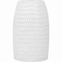 Vase décoratif blanc en grès pour fleurs séchées. Ajoutez une touche minimaliste et scandinave à votre intérieur avec ce vase ...