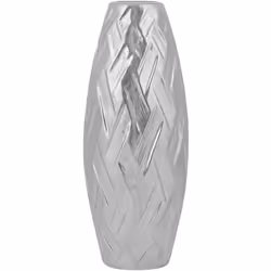 Description générale Ce vase décoratif en grès allie esthétique moderne et élégance, parfait pour rehausser l'intérieur de vo ...