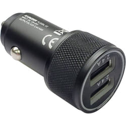 Adaptateur de charge de voiture usb 12 v. Charge de courant max=4.8 a 12 v, 12 v sur 5 v - Kunzer