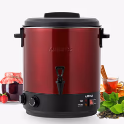 Arebos AR-HE-EA28TTR, Rouge, Acier inoxydable, 490 mm, 4,2 kg, 50 Hz, 220 - 240 V