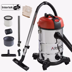 Arebos AR-HE-IS18W, Rouge, Acier inoxydable, IP24, 6,2 kg