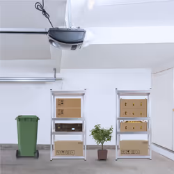Arebos Etagère lourde 160x80x40cm 320kg 2 pièces