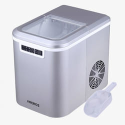 Arebos 4260627422371 machine à glaçons Machine à glaçon portable 12 kg/24h 120 W Argent