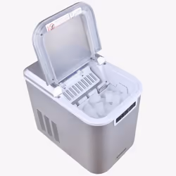 Arebos 4260627422371 machine à glaçons Machine à glaçon portable 12 kg/24h 120 W Argent - Vue supplémentaire 5