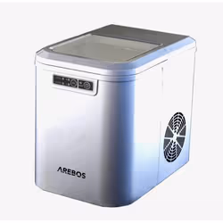 Arebos 4260627422371 machine à glaçons Machine à glaçon portable 12 kg/24h 120 W Argent - Vue supplémentaire 6
