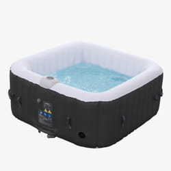 Arebos AR-HE-SPA4SA 550 L 4 personne(s) Carré Noir, Blanc