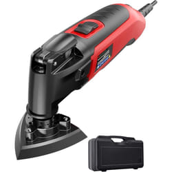 Outil multifonction à changement rapide Découpeur-ponceur / oscillant multi cutter 300 w avec mallette de transport - Arebos