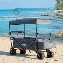 Arebos Chariot Standard - avec toit