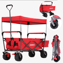 Arebos Chariot Standard - avec toit