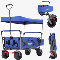 Arebos Chariot Standard - avec toit