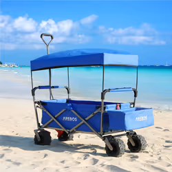 Arebos Chariot Standard - avec toit