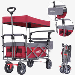 Arebos Chariot premium - avec toit