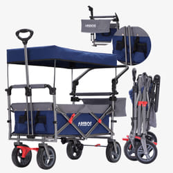 Arebos Chariot premium - avec toit