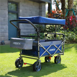 Arebos Chariot premium - avec toit