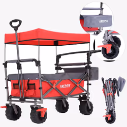 Arebos 4260627423408, Rouge, 810 mm, 490 mm, 240 mm, 14,9 kg