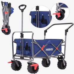 Arebos Chariot à bras télescopique
