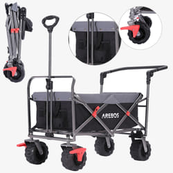 Arebos Chariot à bras télescopique