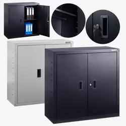 Arebos Armoire de bureau 90cm